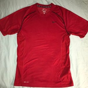 Nike Dri Fit Short Sleeve Fitted Shirt
